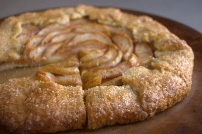 365 Days of Baking and More: Day 231 - Cinnamon Pear Galette Pear Treats, Dessert Cinnamon, Rhubarb Galette, Pear Galette, Pear Dessert, Galette Recipe, Strawberry Rhubarb, Desserts To Make, Pie Dessert