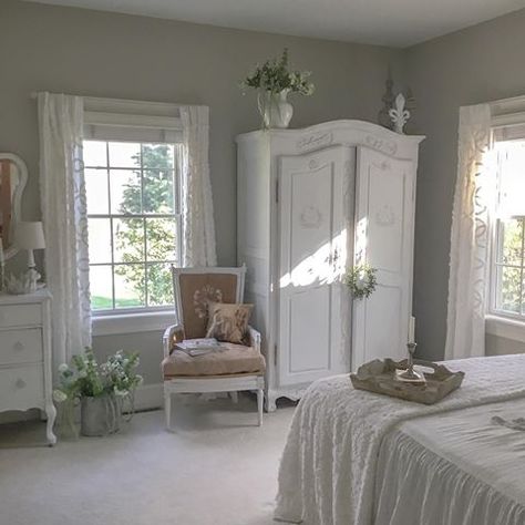 Carolyn (@ourhomeoffnottingham) • Instagram photos and videos Small French Bedroom, Sage Green Wall Paint, Pale Green Bedrooms, Tall Floor Mirror, Light Green Rooms, Short Dresser, Light Green Bedrooms, Green And White Bedroom, Sage Bedroom