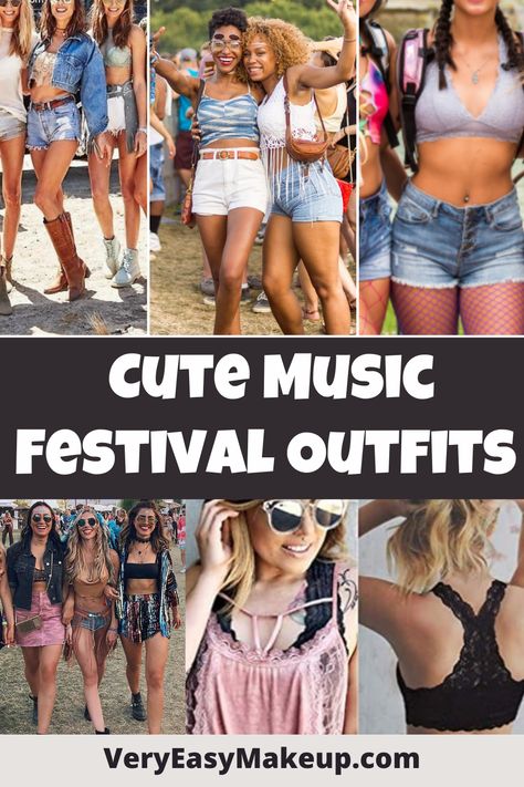 Get ideas for fun and cute music festival outfits. Perfect for Coachella, Music Midtown, Lollapalooza, South by South West, Ultra, and Governors Ball. Iheartradio Music Festival Outfits, 2024 Music Festival Outfits, Roots Picnic Festival Outfit, Summer Music Festival Outfits Boho, Summer Music Festival Outfits 2024, Tortuga Music Festival Outfit, Railbird Festival Outfit, Outdoor Music Festival Outfits, Ultra Festival Outfit