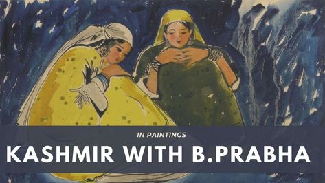 In the mid 1960s, artist B.Prabha travelled to Kashmir, documenting the valley and its women in her paintings. See them here. Saffron Flower, India Independence, Air India, Indian Paintings, Art Licensing, Photo Story, Photo Essay, South Asia, Working Woman