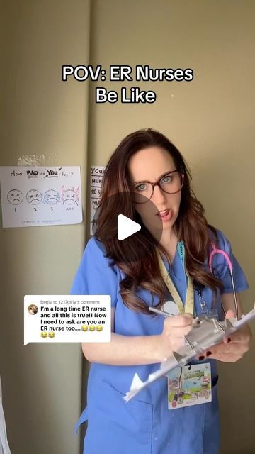 Julie Story on Instagram: "POV: ER Nurses Be Like 😂🤣 #funny #funnyvideos #funnymemes #comedy #humor #laugh #meme #jokes #funnyvideo #funnyreels #hilarious #lol #lmao #funnymoments #jokesfordays #funnyquotes" Er Nurse Humor, Er Nurses, Laugh Meme, Er Nurse, Nurse Humor, Funny Moments, Funny Gif, Funny Quotes, Funny Memes