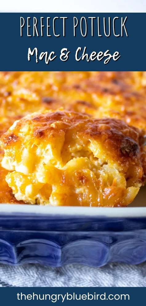 Amish Mac And Cheese, Best Southern Mac And Cheese Recipe, Cookout Mac And Cheese, Easy Potluck Mac And Cheese, Mack And Cheese Recipe Baked, Old Fashioned Mac And Cheese, Potluck Macaroni And Cheese, Pot Luck Mac And Cheese, Paula Dean Mac And Cheese