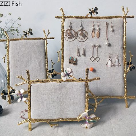 Earring Frame, Craft Market Display, Decorative Shelves, Jewellery Displays, Photo Frame Display, Earrings Hanging, Earring Display Stands, Wedding Gifts Packaging, Craft Market