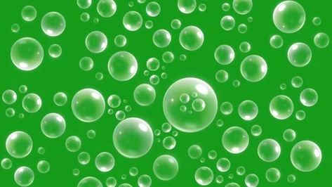 Bubbles Green Screen, Bubble Video, Instrumental Music, Green Screen Backgrounds, Soap Bubbles, Green Screen, Green Backgrounds, Motion Graphics, Stock Video