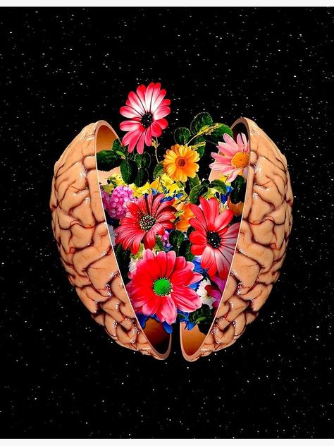 http://www.redbubble.com/people/seamless #art #seamlessoo #redbubble #brain #space #flowers Beautiful Mind Art, Brain Pictures, Space Flowers, A Beautiful Mind, Mind Art, Channel Orange, Horror Vintage, Brain Art, Beautiful Mind