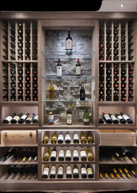 Traditional Cellar | Imagination Wine Cellars Unique Wine Cellar, Wine Cellar Closet, Wine Cellar Modern, Wine Cellar Inspiration, Wine Cellar Wall, Bourbon Room, Wine Cellar Basement, Wine Rack Design, Wine Closet