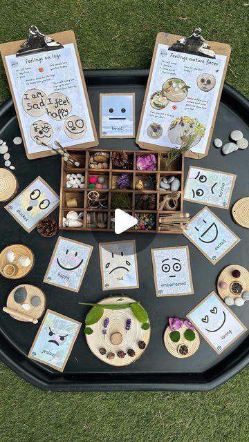 Ruby's Worry Activities Eyfs, I Can Activities For Kindergarten, The Way I Feel Activities Preschool, Feelings Eyfs Activities, Activities On Emotions For Preschoolers, Loose Parts Nature, Preschool Loose Parts Activities, Kindergarten Loose Parts, Feelings Activities For Preschoolers