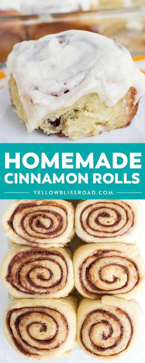 Homemade Cinnamon Rolls Healthy Cinnamon Rolls, Cinnamon Rolls From Scratch, Cinnamon Roll Recipe Homemade, Fluffy Cinnamon Rolls, Homemade Cinnamon Rolls, Cinnamon Rolls Homemade, Oreo Dessert, Cinnamon Rolls Recipe, S'mores