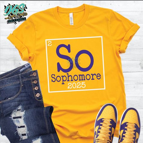 Sophomore Shirts, Sophomore Class Shirts, Graduation Essentials, Educator Shirts, Cousin Shirts, Class Shirts, Class Shirt, Graduation Shirt, Silhouette Design Studio