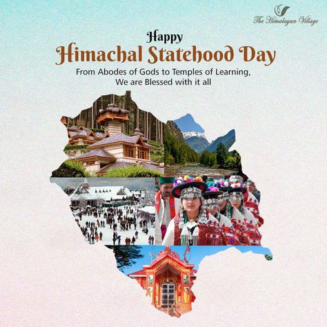 Himachal Statehood Day, Himachal Day, Himalayan Village, Wishes Board, Pink Moon Wallpaper, Beard Wallpaper, Republic Day Photos, Spiritual Aura, Year Wallpaper