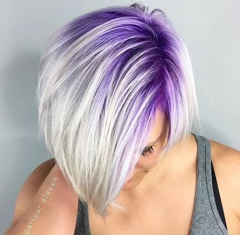 Pastel Purple Hair, Hair Color Purple, Trendy Hair Color, Short Hair Color, Hair Images, Color Pastel, Pastel Hair, Short Blonde Hair, Cool Hair Color