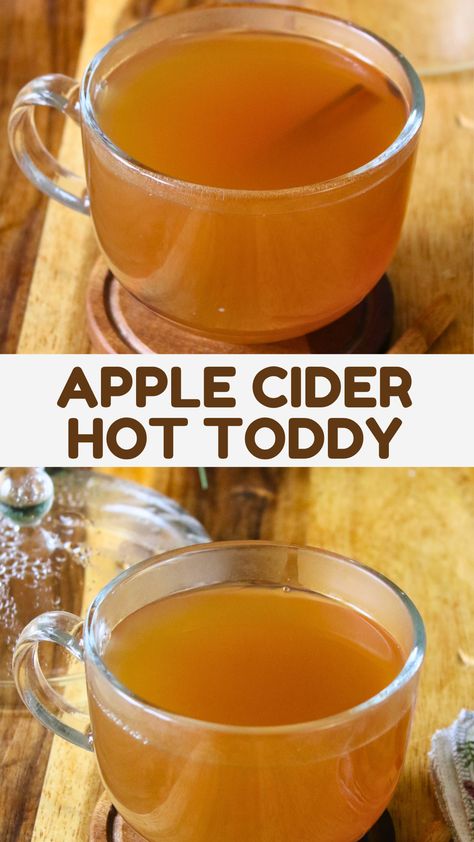 This Apple Cider Hot Toddy is the perfect way to add warmth and flavor to your holiday celebrations. Its combination of comforting spices and festive sweetness will keep you and your guests coming back for more! Apple Cider Alcohol Drinks, Hot Apple Cider Alcohol Drinks, Cider Alcohol Drinks, Apple Cider Alcohol, Coconut Water Cocktail, Apple Cider Hot Toddy, Cider Alcohol, Drinks Vodka, Baking With Coconut Flour