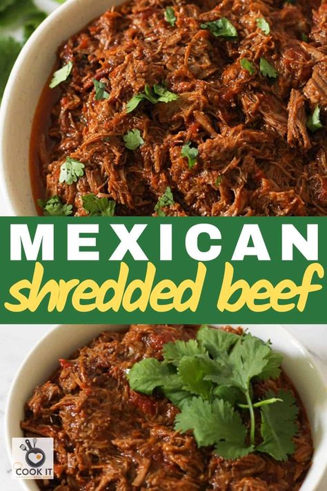 Authentic Shredded Beef Tacos, Slow Cooked Mexican Beef, Authentic Mexican Shredded Beef, Slow Cooked Beef Enchiladas, Pulled Beef Quesadillas, Shredded Beef Tacos Oven, Pulled Beef Nachos, Mexican Style Shredded Beef, Slow Cooked Pulled Beef