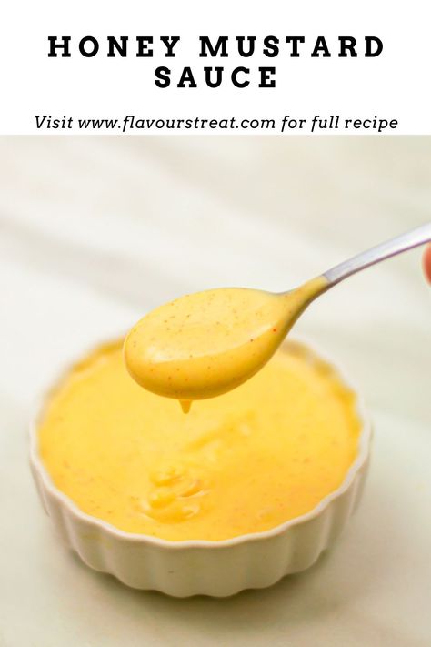 Honey Mustard Sauce Recipe, Yogurt Fruit Dip, Easy Dipping Sauce, Easy Sauce Recipe, Veggie Sticks, Sweet Potato Patties, Honey Mustard Recipes, Sauces Recipes, Veggie Patties