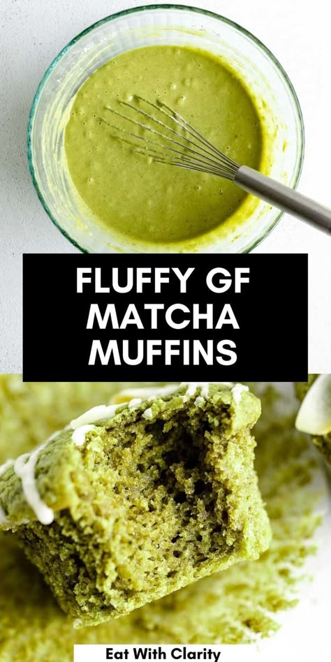 Matcha Bread, Matcha Breakfast, Matcha Muffins, Matcha Baking, Matcha Brownies, Gluten Free Easy, Muffins Gluten Free, Matcha Dessert, Matcha Cake