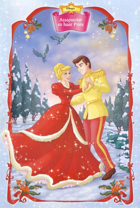 Disney Christmas Cinderella Cinderella Christmas, Cinderella And Prince, Wall Paper Iphone, Cinderella Prince, Paper Iphone, Princess Illustration, Disney Couple, Cinderella And Prince Charming, Belle And Beast