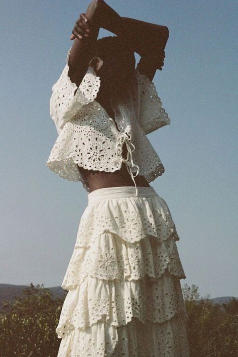 Boho Attire, The Round Up, White Dress Outfit, Boho Trends, Resort Outfit, White Boho Dress, Classic Blouses, Weekly Newsletter, Ethical Brands