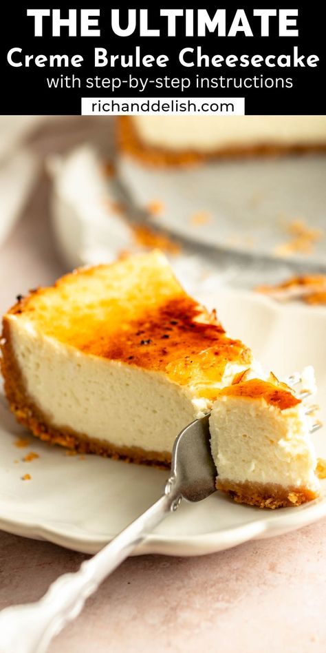 Whiskey Creme Brulee, Crème Brûlée Pie, No Bake Creme Brulee, Creme Brulee Pie Recipe, Cream Brulee Cheesecake, Creme Brulee Cheesecake Recipe, Chicken Recipes Paleo, Cheesecake Deserts, Creme Brulee Pie