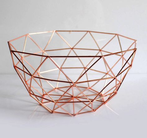 Rose Gold Kitchen Accessories, Gold Kitchen Accessories, Room Wishlist, Rose Gold Kitchen, Gold Basket, Sunflower Kitchen, Rectangular Baskets, Basket Decor, Pretty Dishes