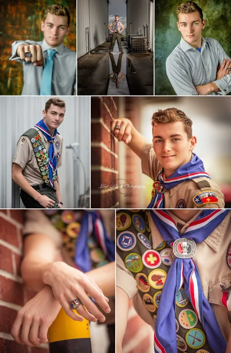 Eagle Scout Pictures Photo Ideas, Scout Senior Pictures, Eagle Scout Senior Pictures, Eagle Scout Photo Shoot, Eagle Ceremony Ideas, Eagle Court Of Honor Ideas, Eagle Scout Court Of Honor Ideas, Eagle Scout Project Ideas, Scouts Activities