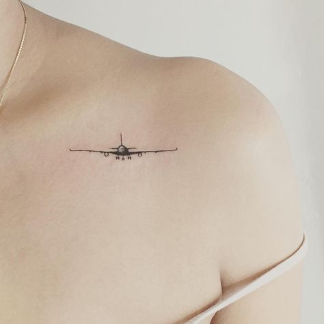 Airplane Line Tattoo, Old Plane Tattoo, Fine Line Airplane Tattoo, Aerospace Tattoo, Jet Plane Tattoo, Fly Tatoos, Helicopter Tattoo, Flight Tattoo, Aircraft Tattoo