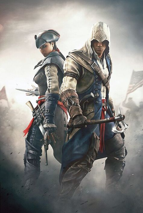 Aveline de Grandpré & Conner Kenway Swords, A Man