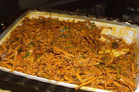 Abacha African Salad, African Salad, Sweet Dishes Recipes, Nigerian Food, Guilty Pleasures, Healthy Foods, Food Dishes, Food Ideas, Comfort Food