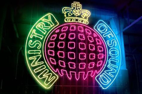 Ministry of Sound Sound Logo, Ministry Of Sound, Digital World, Music Streaming, House Music, Manchester, Sound, Target, Neon Signs