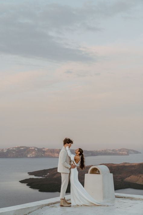 Destination Wedding Reception, Greece Destinations, Proposal Pictures, Greece Photography, Beautiful Skies, Winter Elopement, European Wedding, Santorini Wedding, Destination Wedding Locations