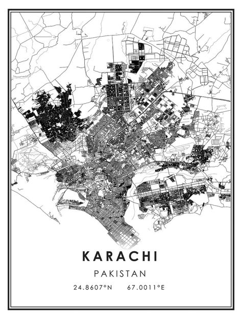 Karachi Aesthetic, Pakistan Cities, Photo Gallery Wall Layout, Pakistan Wallpaper, Pakistan Map, Maps Aesthetic, Niagara Falls Ny, Office Design Inspiration, Gallery Wall Layout