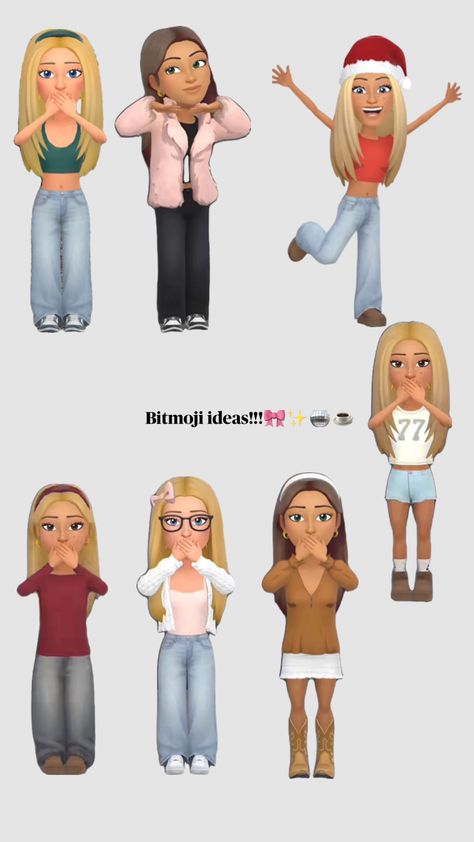 Cute Bitmoji Outfits Ideas Snapchat Summer, Summer Bitmoji Ideas, Spring Bitmoji Outfits Snapchat, Summer Bitmoji Outfits Snapchat, Snapchat Outfits Ideas, Bitmoji Background, Preppy Bitmoji Outfits, Bitmoji Matching, Bitmojis Ideas