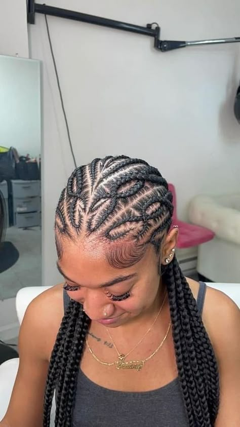 Cute Cornrow Hairstyles Black Women, Corn Rolls Braids Hairstyles Black Women, Cornrow Braids Ideas, Pre Parting, Creative Cornrow Hairstyles, Black Cornrow Hairstyles, Straight Back Hairstyles, Straight Up Hairstyles, Cornrow Hairstyle