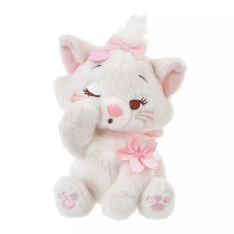 Marie Plush, Pink Plushie, Kawaii Merch, Plush Keychains, Disney Merch, Disney Cats, Coquette Christmas, Marie Aristocats, Aulani Disney Resort