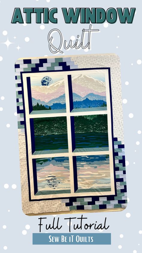 Window Panel Quilts, Christmas Panel Quilts Ideas Layout Patterns Free, Window Pane Quilts Pattern, Window Quilts Pattern, Window Frame Quilt Pattern, Window Quilt Pattern Free, Window Pane Quilt Pattern Free, Quilt Window Pane, Attic Window Quilts Tutorial