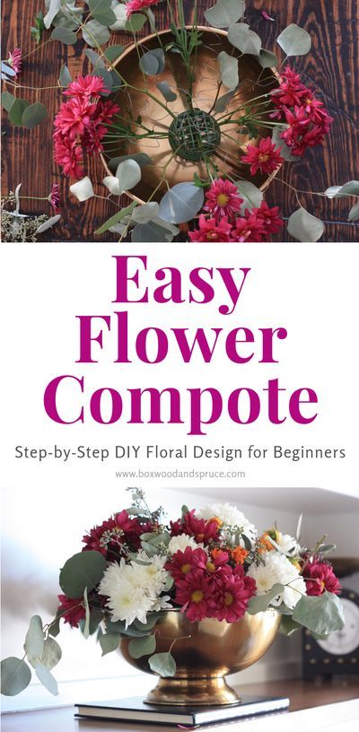 Compote Flower Arrangement, Diy Floral Centerpieces, Valentine Flower Arrangements, Table Floral Arrangements, Fake Flower Arrangements, Fall Floral Arrangements, Flower Vase Arrangements, Wedding Floral Centerpieces, Flower Arrangements Simple