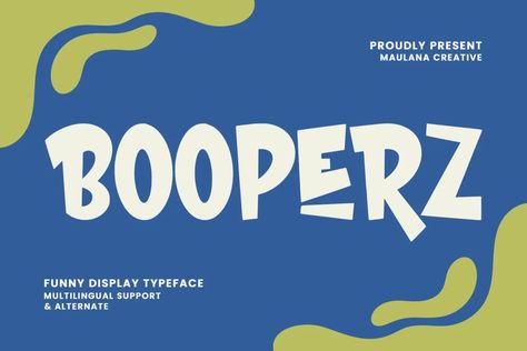 Booperz Funny FREE Typeface | Deeezy Funny Fonts, School Fonts, Clean Fonts, Business Fonts, Free Typeface, Minimalist Font, Display Typeface, Font Inspiration, Graphic Design Fonts