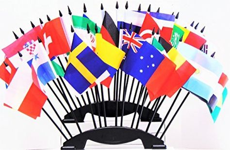 World Cup Countries, Womens World Cup, Soccer Flags, Miniature Desk, 2022 World Cup, World Cup 2023, Small Flags, Mini Flags, Flag Pins