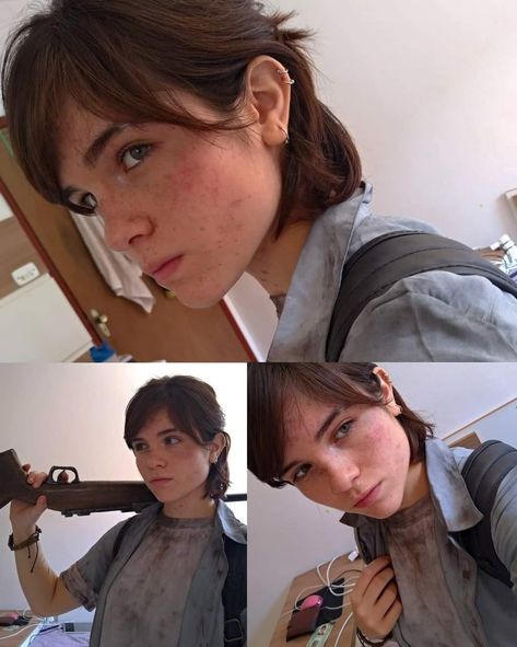 Ellie Williams Cosplay Guide, Ellie Williams Halloween Costume, Ellie Williams Makeup, Ellie Williams Costume, Ellie Cosplay The Last Of Us, Ellie The Last Of Us Outfit, Ellie Williams Cosplay, Lesbian Halloween Costumes, Zombie Costume Women