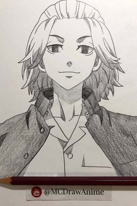 ✨🎨 Excited to share my latest artwork with you—a detailed pencil sketch of the iconic Manjiro Sano (Mikey) from Tokyo Revengers! Every stroke and shadow is my tribute to this amazing character 💫. Whether you're an anime fan or an art lover, you won't want to miss it! 🔗 Watch the full drawing process here：https://youtu.be/dLH1HqvFug8 Don’t forget to like 👍, comment 💬, and let me know your favorite character! Your support means the world to me ❤️! #TokyoRevengers #MikeyDrawing #MikeyArt Mikey Pencil Drawing, Drawing Mikey Tokyo Revengers, Manjiro Sano Drawing, Detailed Anime Drawings, Anime Drawing With Pencil, Anime Face Sketch, Mikey Cool, Tokyo Revengers Sketch, Mikey Sketch