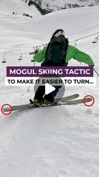 GT the ski instructor on Instagram: "When skiing in bumps and variable snow conditions, look for crests in the snow which you can stand on to free the tips and tails of your skis: doing so makes it easier to pivot and turn 👌   Filmed by @markpmckellar 🙏🏻  #ski #skiing #skitips #skischool #skiinstructor #learntoski #skitechnique #howtoski #mogul #mogulskiing #howto #learn #tips" Mogul Skiing, Ski Technique, Ski Instructor, Ski Mountain, Speed Bump, Alpine Skiing, Snow Skiing, Skiing, Improve Yourself