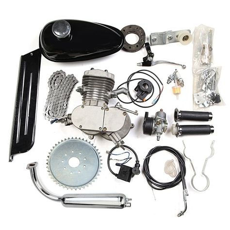 Bicycle Engine, Motorised Bike, Bike Engine, Motorized Bicycle, Motor Engine, Gasoline Engine, Mini Bike, Accessories Set, Electric Bicycle