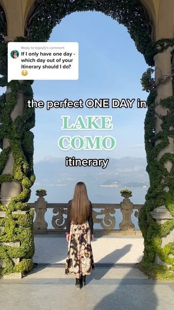 Lake Como Italy Day Trip, Lake Como Varenna, One Week Lake Como, Italy Travel Itinerary, Varrena Italy Lake Como, Milan Italy Travel, Italy Lake Como, Lake Bracciano Italy, Instagram Planning