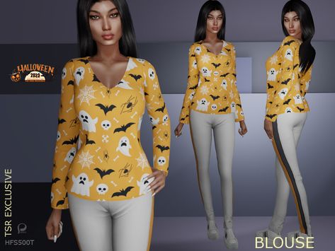 Sims 4 Cc Clothes, Halloween Tights, Sims 4 Game, Casual Summer Tops, Sims 4 Clothing, Sims 4 Cc, The Sims Resource, Sims Resource, The Sims