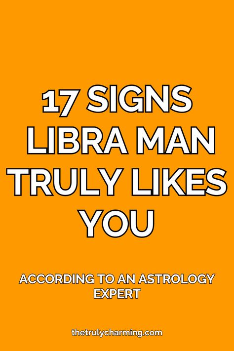 You might have a hard time determining if the charming Libra man is into you, or if he’s just dispensing his natural amount of flirtation and affection. It’s understandable that this could lead to confusion.  Pay attention, and you’re very likely to see the following signs when a Libra man truly likes you. When Libra Has A Crush, Libra Zodiac Facts Men Relationship, Libra Zodiac Facts Man, Libra Man Capricorn Woman, Libra Zodiac Facts Men, Libra Man Facts, Libra Man Aquarius Woman, Libra Men Traits, Libra Boyfriend