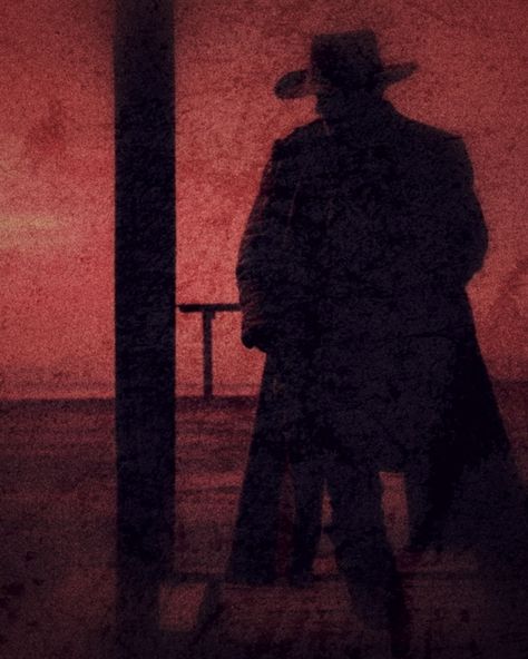 Cowboy Horror Aesthetic, Old Western Cowboy Aesthetic, Fantasy Cowboy Aesthetic, Gothic Western Art, Western Vampire Aesthetic, Western Horror Aesthetic, Bounty Hunter Aesthetic Western, Western Dark Aesthetic, Cowboy Asthetic Picture