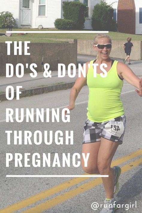 The Do's And Don'ts Of Running Through Pregnancy - Women's Running Pregnancy Running Plan, Running While Pregnant, Running Pregnant, Pregnancy Core Exercises, Pregnant Running, Postpartum Running, Postnatal Exercises, Pregnancy Running, Exercises During Pregnancy