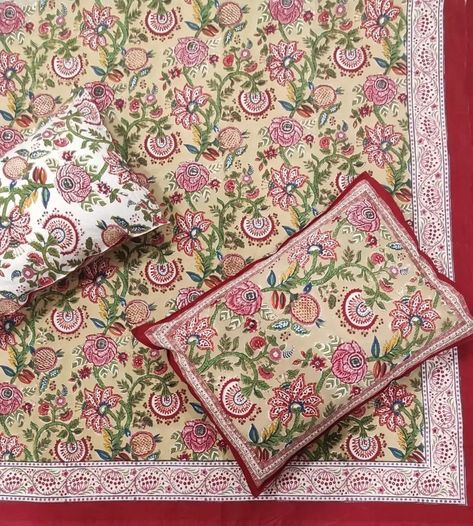 In stock 💫 Premium Hand Block Printed Bedsheets. Size :- 90/108 DM to buy 💟 #bedsheets #jaipuriprint #anokhijaipur #anokhiprints #bestfromjaipur #handcrafted #handblockprinted #handknit #instagood #saree #jaipuribedsheets #bedroomdecor #bedlinen #handblock #sanganeriprint #printedfabric #shopnow #bestoftheday Printed Bedsheets, Double Bed Sheets, Summer Bedding, Flat Bed, Awesome Bedrooms, Cotton Blankets, Cotton Bedding, Bed Blanket, Bed Throws