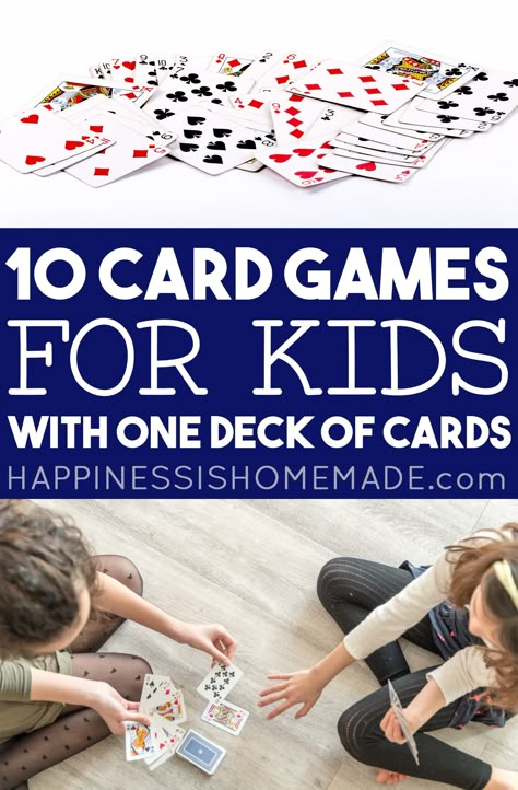 Games To Play With Kids, A Deck Of Cards, Family Card Games, Classic Card Games, Grandparenting, Fun Card Games, Card Games For Kids, Family Fun Night, Family Fun Games