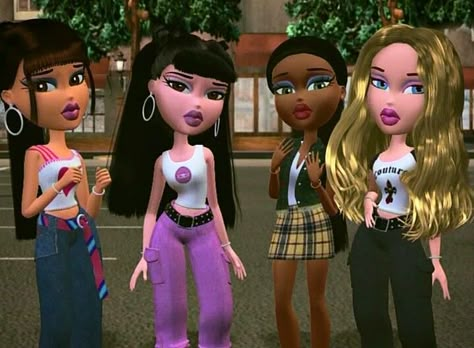 𝙖𝙣𝙣𝙞⚡️ Bratz Fits, Bratz Mood, Bratz Cartoon, Bratz Movie, Black Bratz Doll, Bratz Doll Outfits, Brat Doll, Bratz Girls, Bratz Inspired Outfits