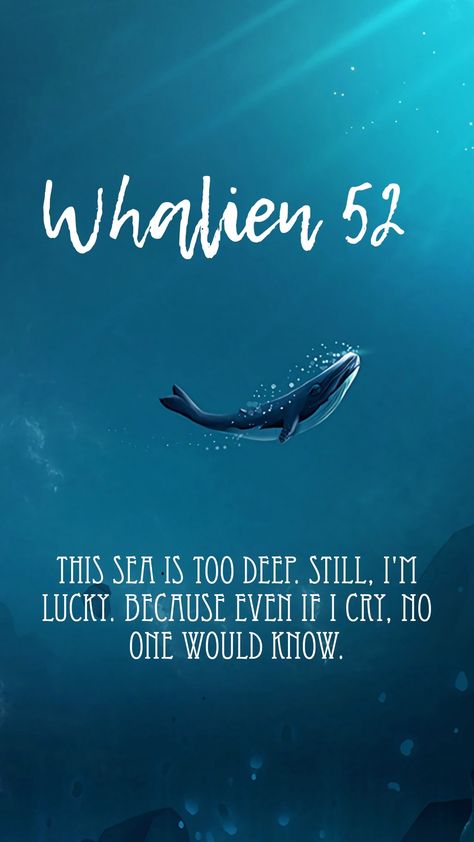 Whalien 52 🐋 52 Hertz Whale Wallpaper, 52 Hz Whale Tattoo, Whale Wallpapers Aesthetic, Whale 52 Tattoo, 52hz Whale Tattoo, Bts Whale Wallpaper, Whalien 52 Lyrics, 52 Hertz Whale Tattoo, Bts Whale Tattoo